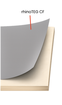 rhinoTEG CF Premium MDO Overlay for High-Reuse Concrete Shuttering